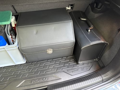 Customer photo review of Aufbewahrungsbox für den Kofferraum des Autos