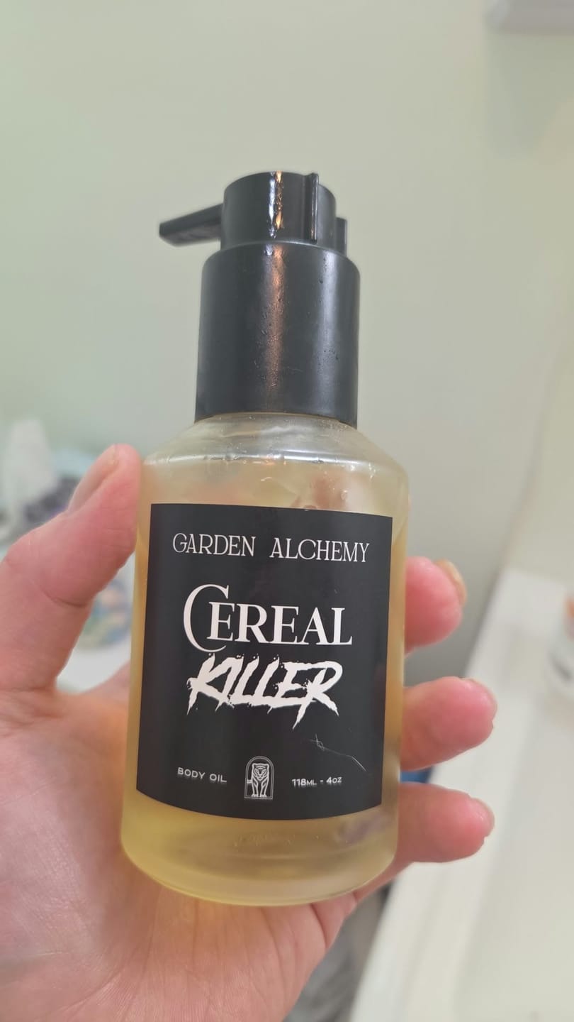 Customer photo review of CEREAL KILLER BODY OIL