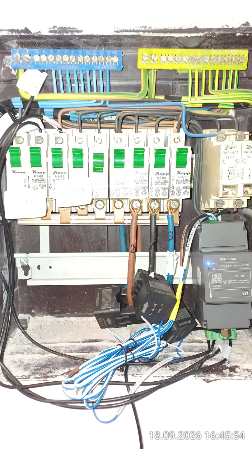 Customer photo review of Sunshare Smart Meter