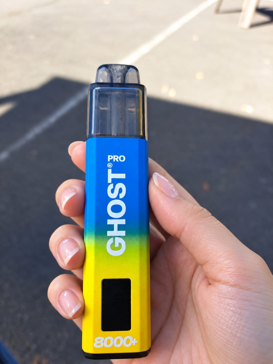 Customer photo review of Ghost® Pro 8K Puffs | Vape Deascartável Portugal 2% Nicotina
