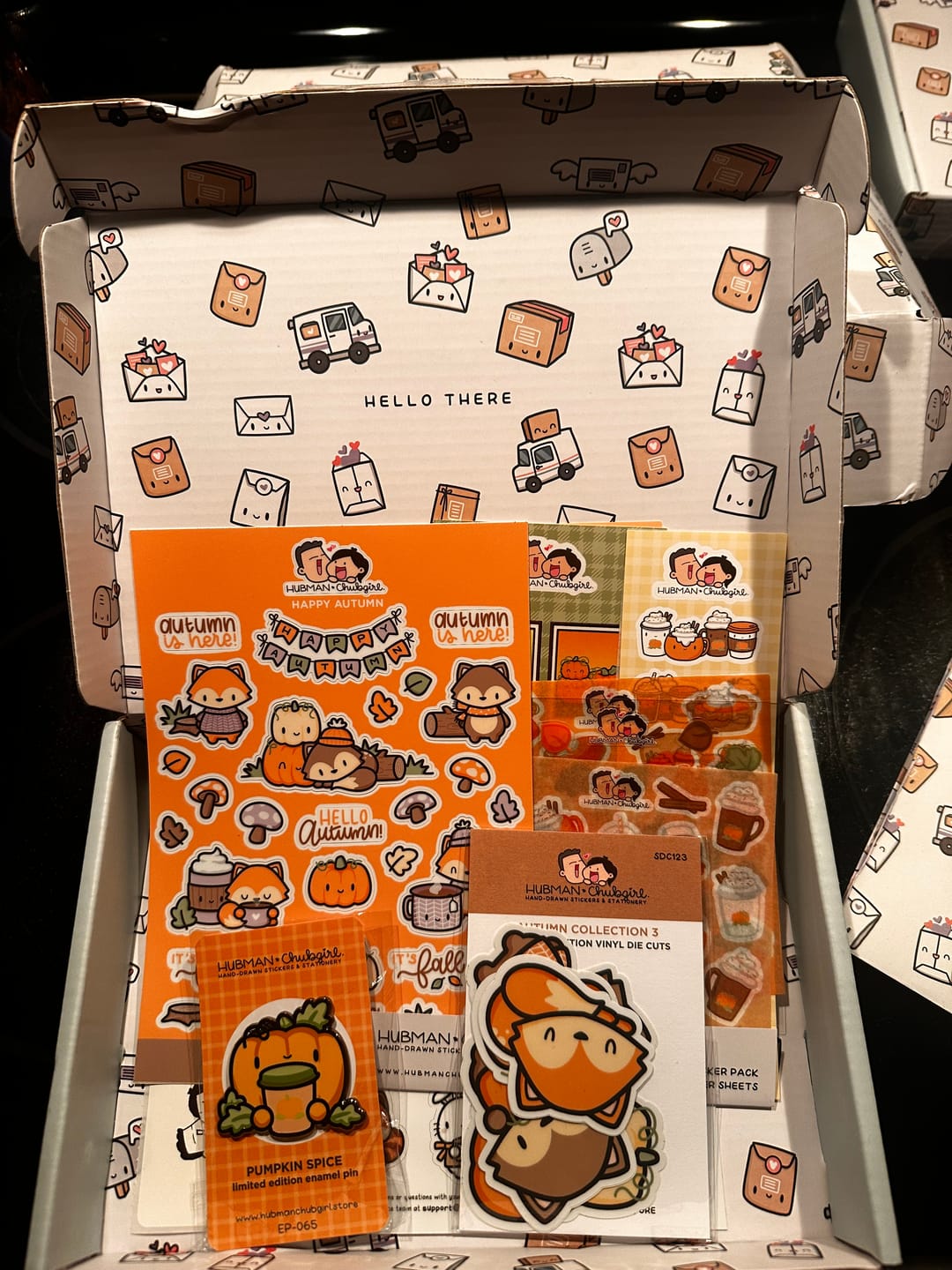 Customer photo review of Pumpkin Spice Pin