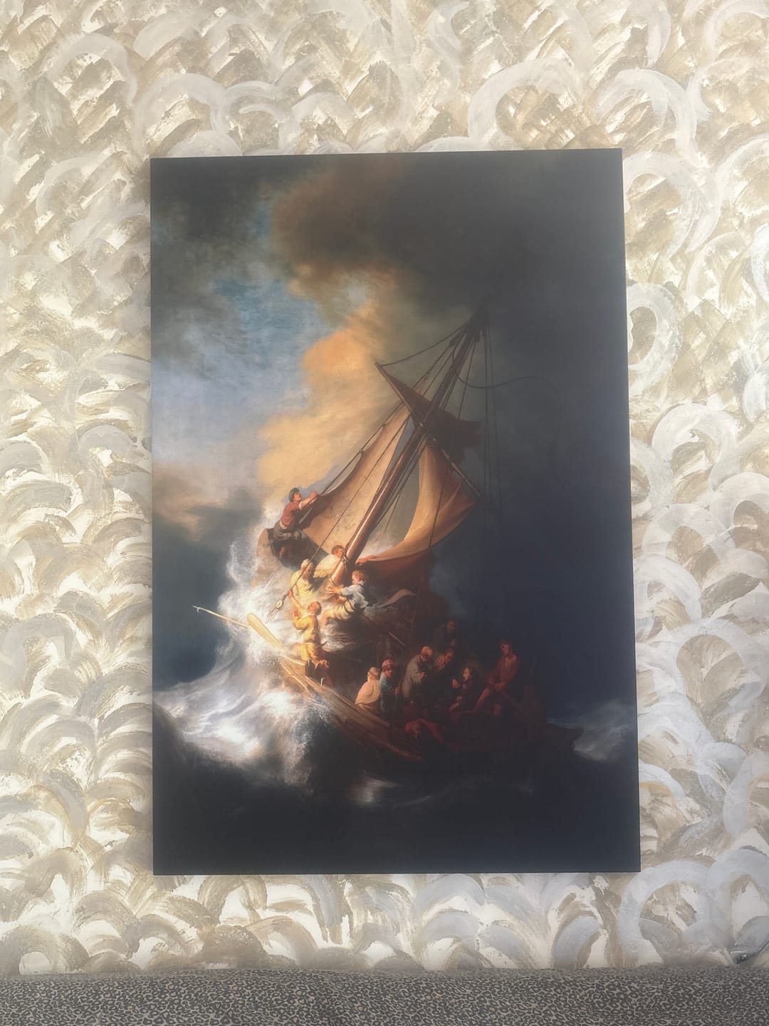 Customer photo review of La tempesta sul Mare di Galilea di Rembrandt van Rijn