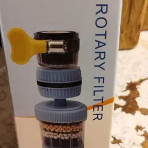 Customer photo review of Filtraggio Acqua Pulita Filtro Rubinetto 6 Strati Girevole