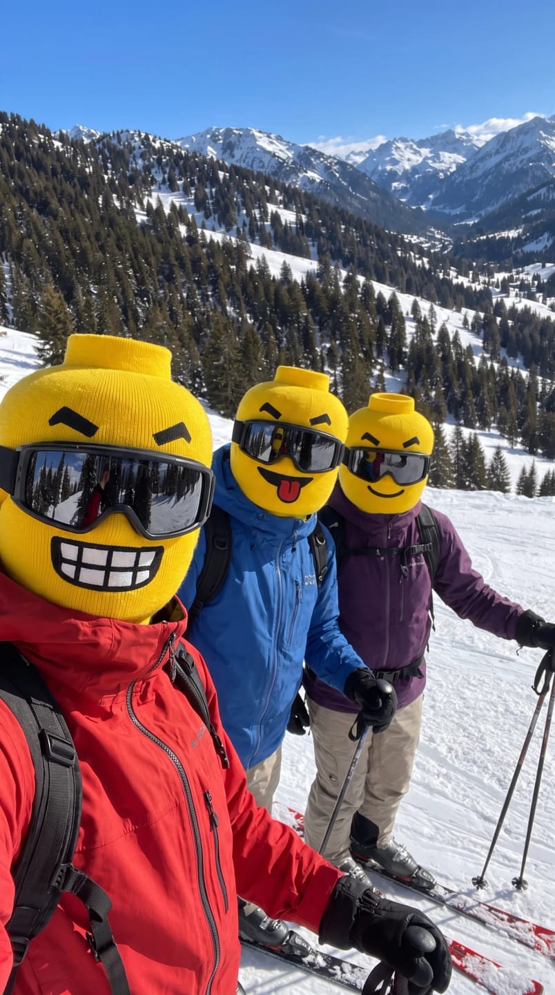 Customer photo review of BrickHead Ski Mask