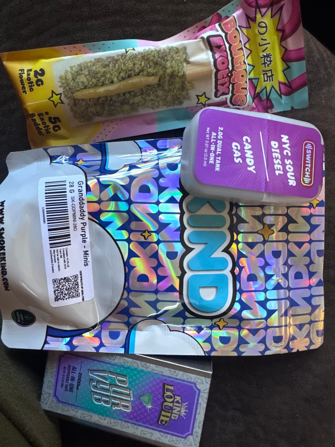 Customer photo review of Switch - 2G NYC Sour Diesel/Candy Gas