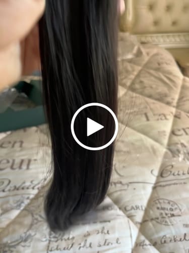 Customer video review of Vietnamese Super Double Drawn Bone Straight Natural Black Bundles