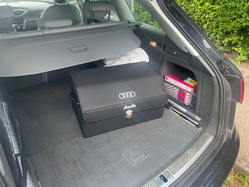 Customer photo review of Aufbewahrungsbox für den Kofferraum des Autos