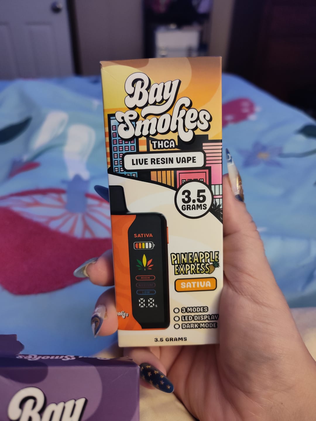 Customer photo review of Live Resin Vape (+THCp+Delta8) - Pineapple Express
