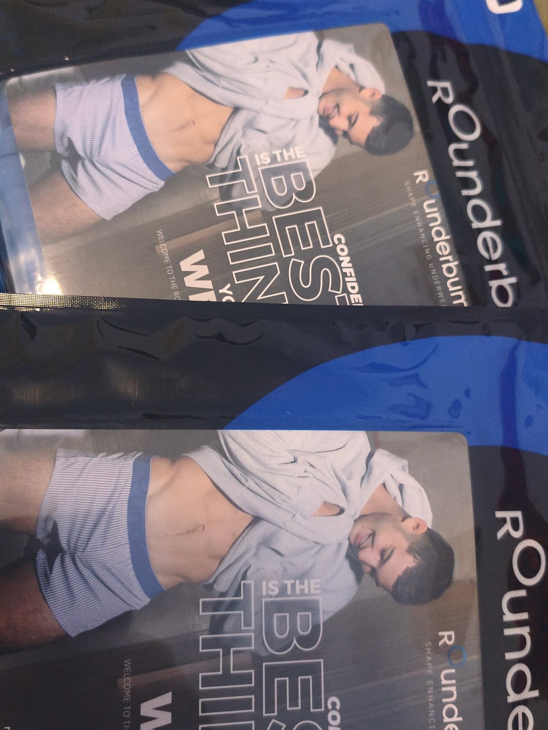 Customer photo review of Basic Padded Brief