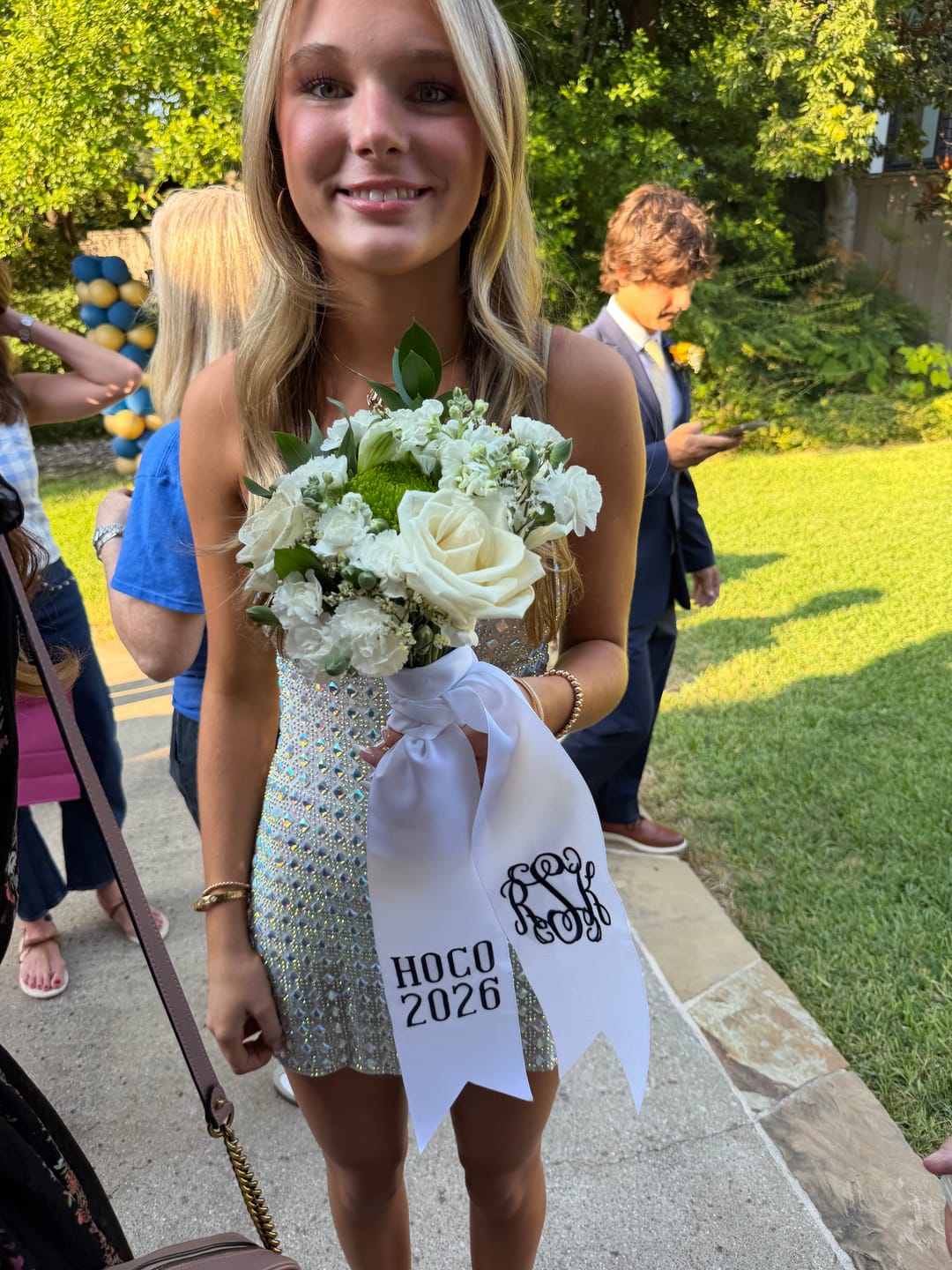 Customer photo review of Special Occasion Monogram Ribbon