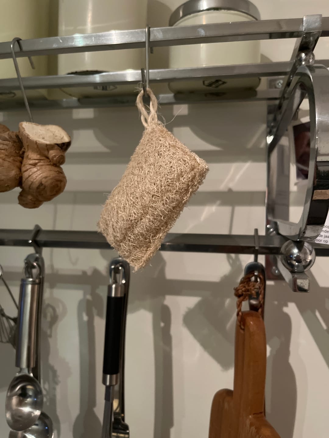 Customer photo review of BIO - Loofah Keukenspons Duo Pack | 100% Plantaardig, Plasticvrij