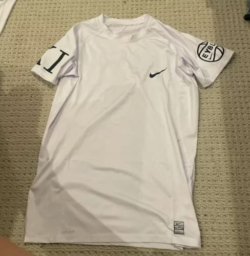 Customer photo review of HA™ EYBL Compression T-Shirt White