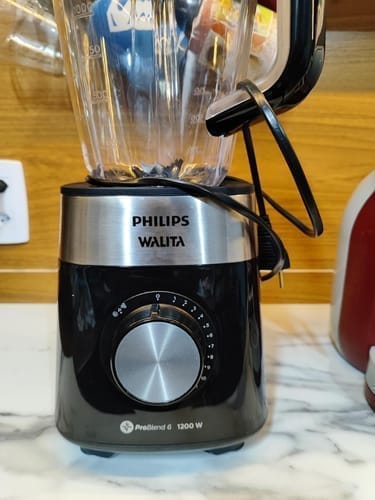 Customer photo review of PHILIPS Liquidificador Série 5000, RI2242, Preto, Jarra Inquebrável, Walita