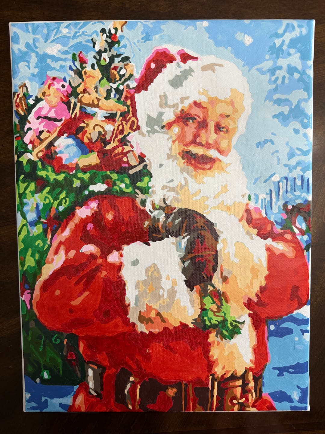 Customer photo review of Surprise Painting | Paint by Numbers