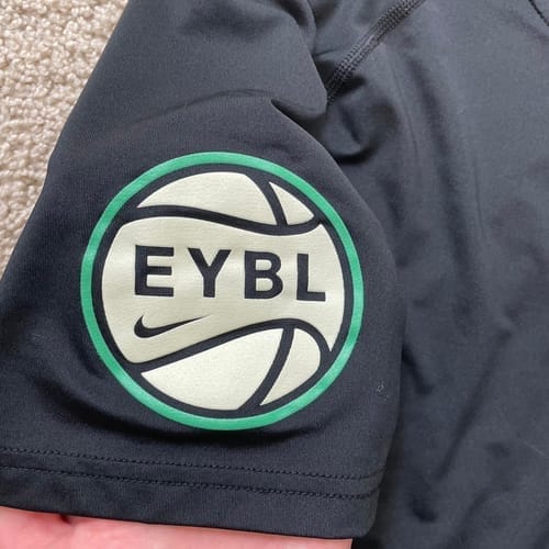 Customer photo review of HA™ EYBL Compression T-Shirt Black Green Logo