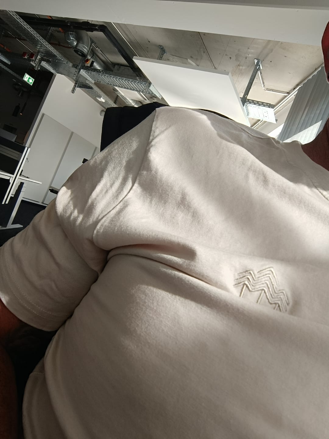 Customer photo review of Holzbrüder® Tencel® - Bio Herren Shirt aus Holzfaser