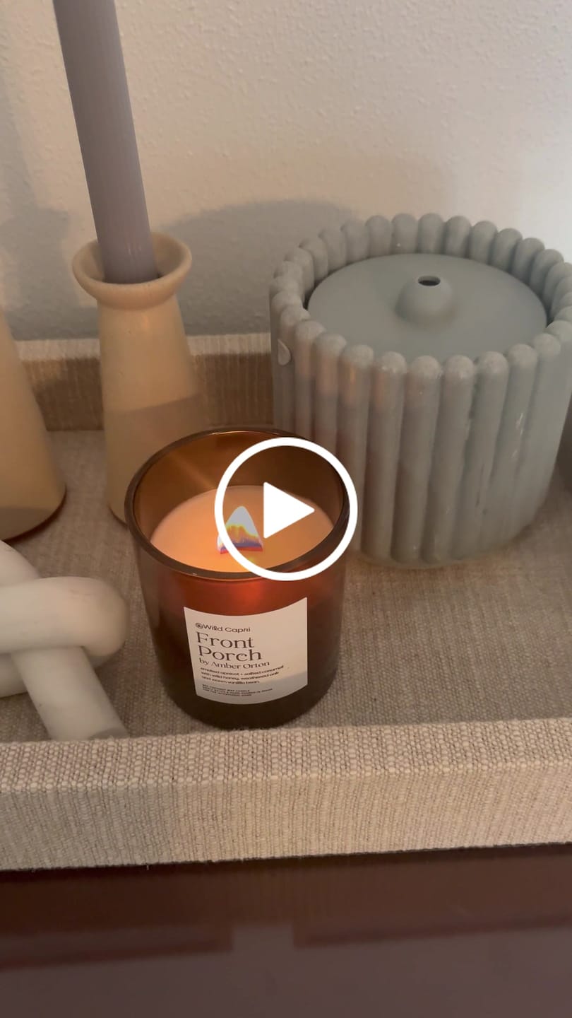 Customer video review of Front Porch Candle by Amber Orton