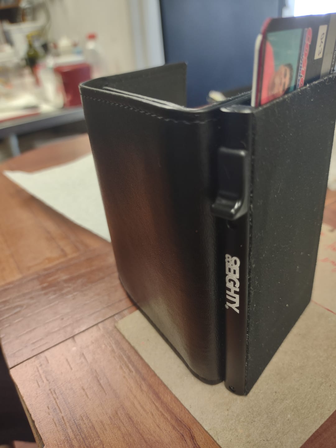 Customer photo review of 80Eighty® Onyx Wallet