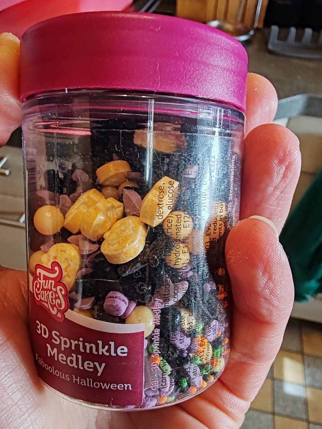 Customer photo review of Halloween Streusel – Streudeko für Cupcakes, Kekse & Torten (70 g)