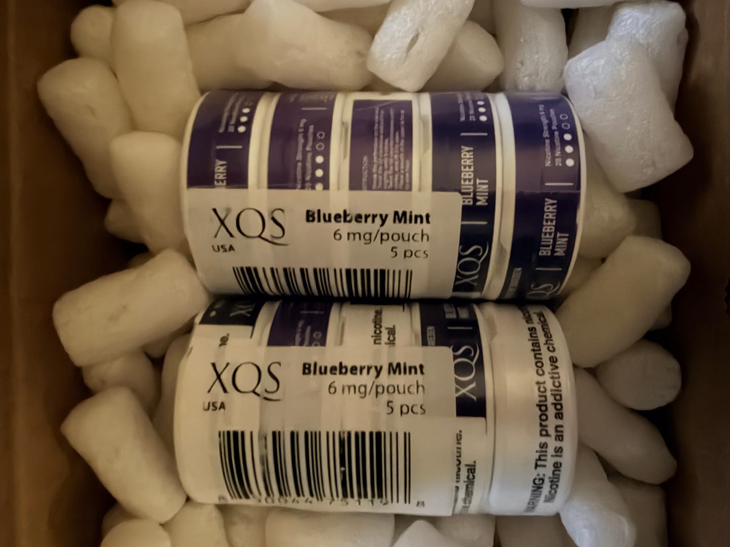 Customer photo review of Tropical Nicotine Pouches