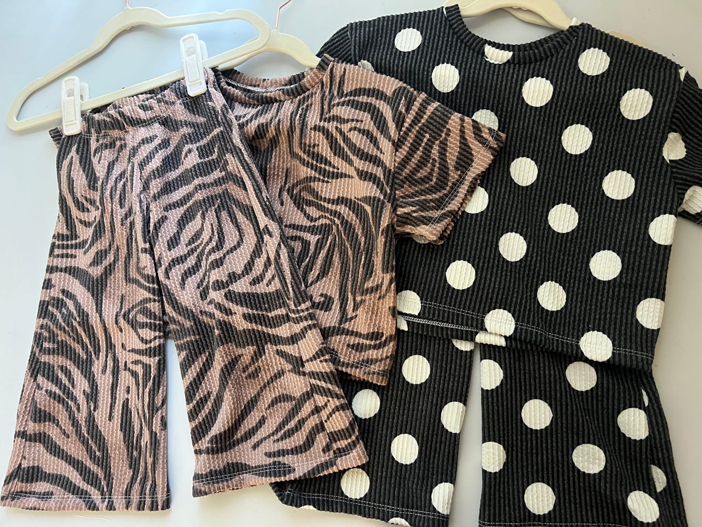 Customer photo review of Double Knit Leopard Print Fabric   KNT4463-MS11073