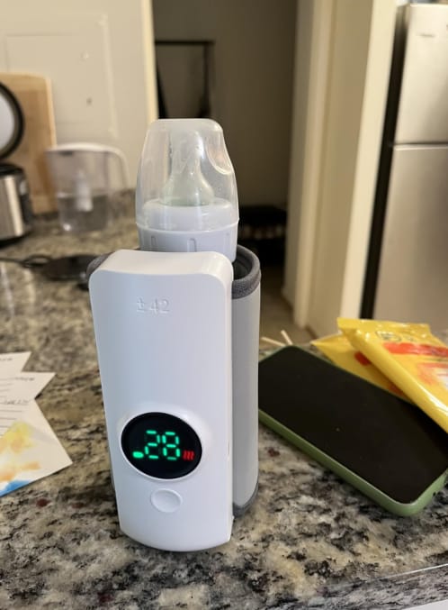 Customer photo review of NestiSip WarmWrap