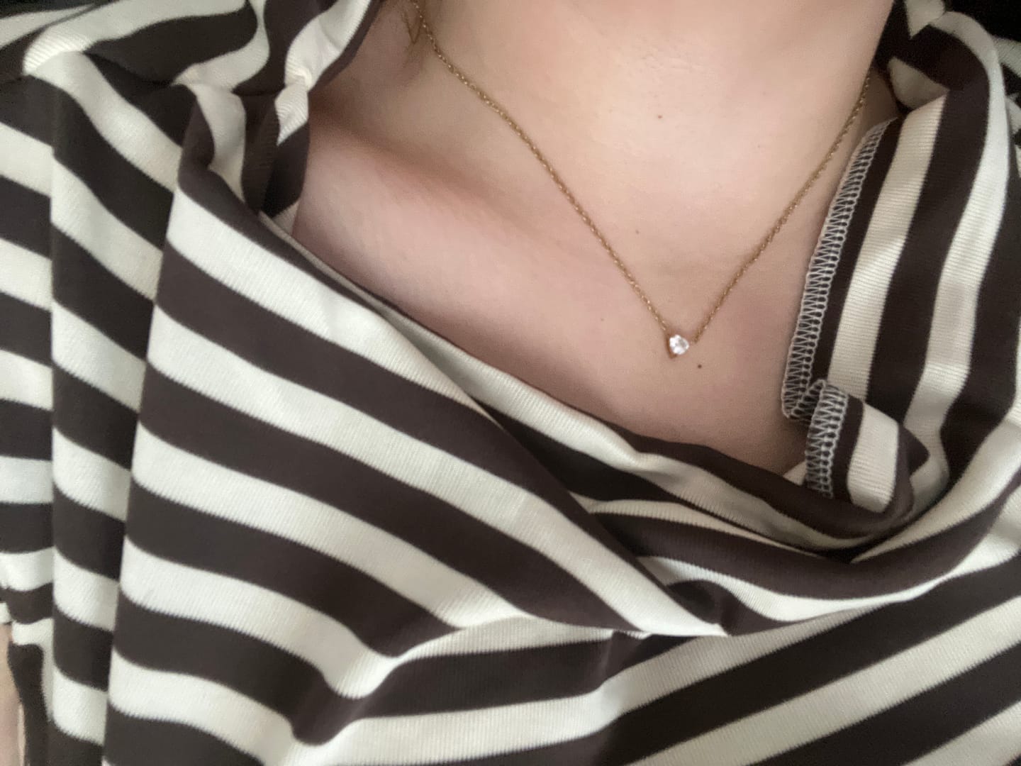 Customer photo review of Mini Herz Kette