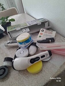 Customer photo review of 7'si 1 Arada Kablosuz Elektrikli Temizlik Fırçası