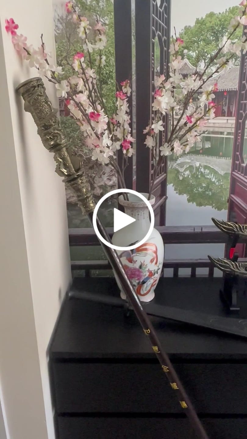 Customer video review of Black Myth Wukong Sun Wukong's Staff Jingubang Staff Resin Replica