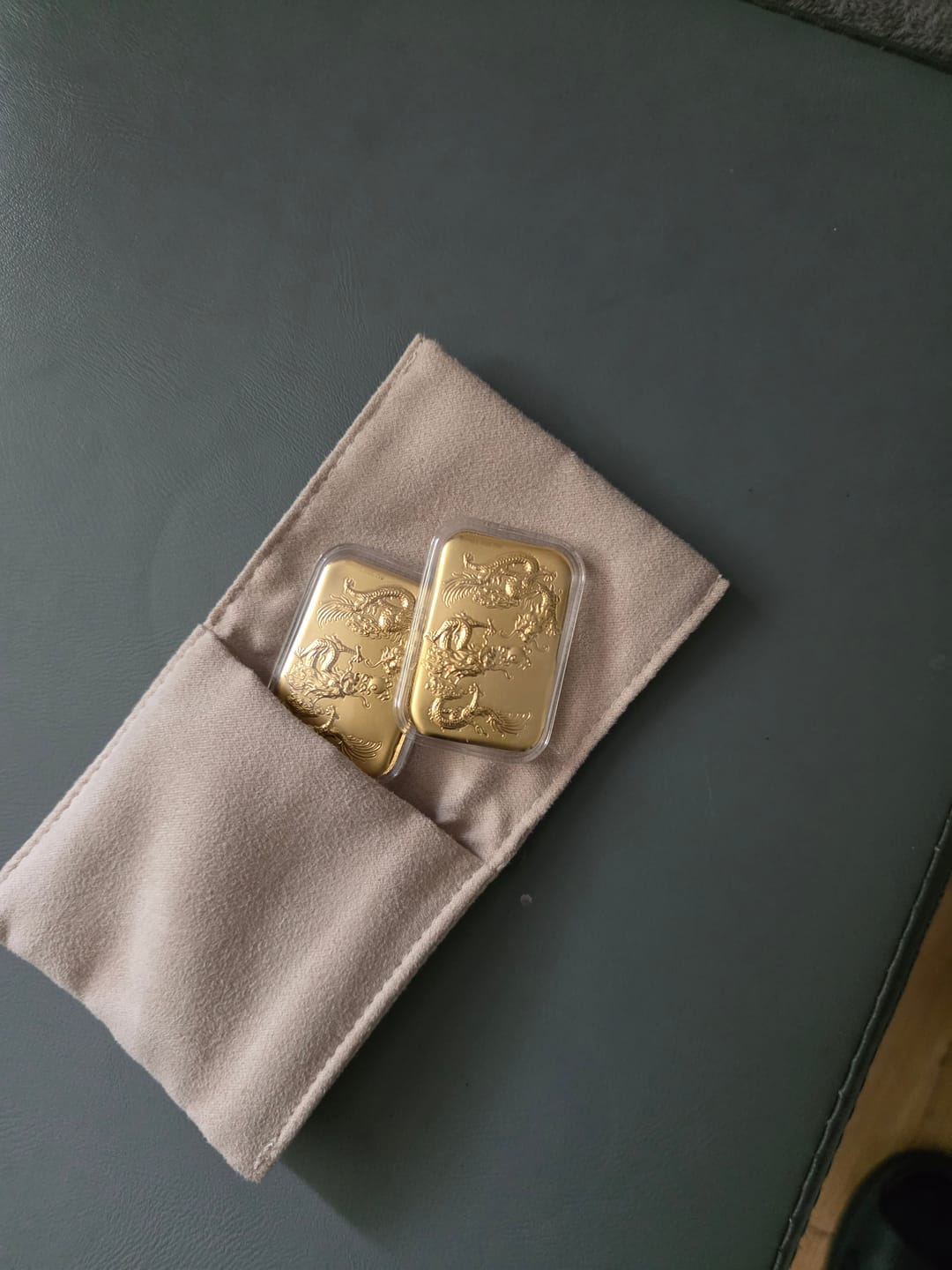 Customer photo review of 24K Yellow Gold Essential Piece