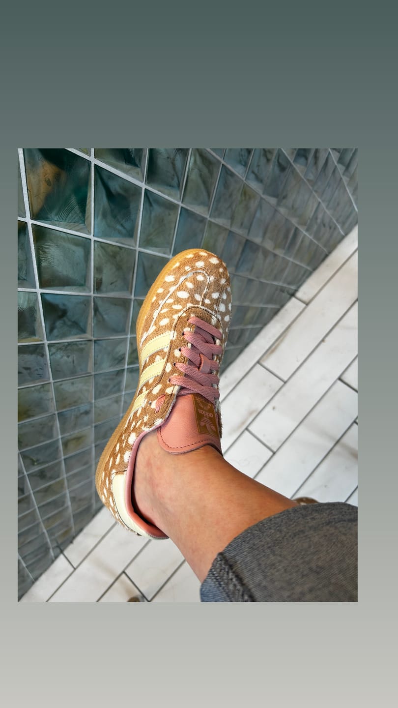 Customer photo review of adidas Samba OG Bambi Brown Desert Women's