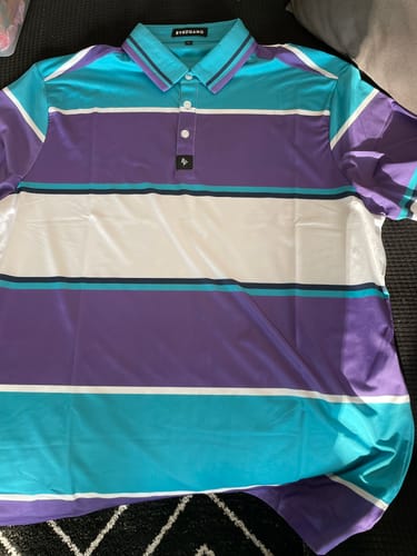 Customer photo review of Rugby - Purple/Teal