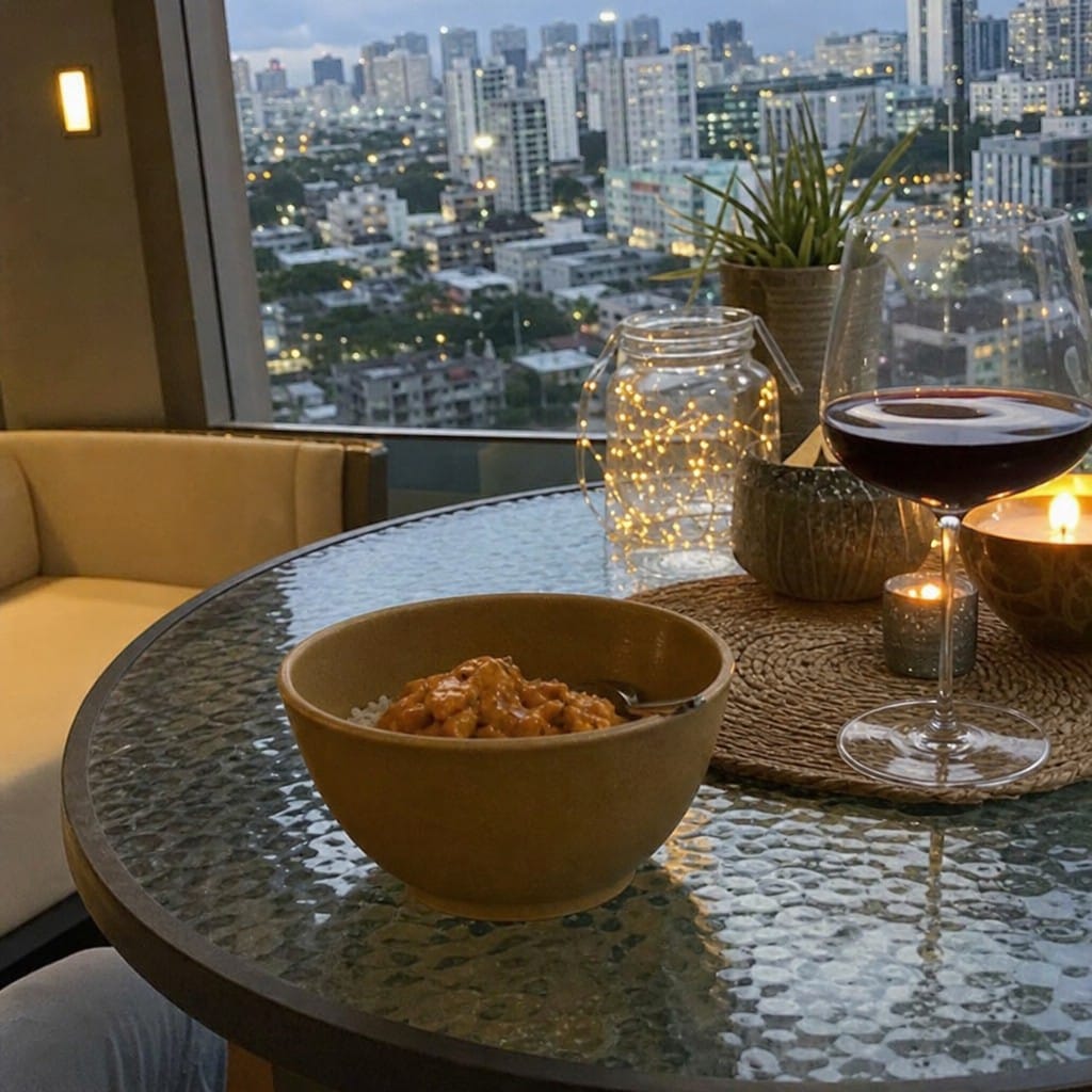 Customer photo review of Deep Bowls 240ml Sand Porcelain for Casual Dining (Pack of 12)