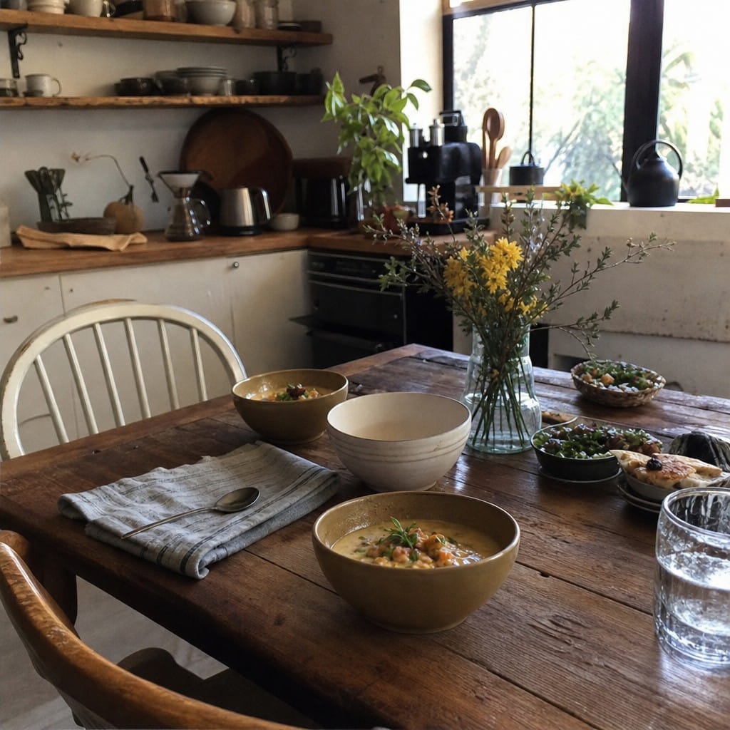 Customer photo review of Deep Bowls 240ml Sand Porcelain for Casual Dining (Pack of 12)