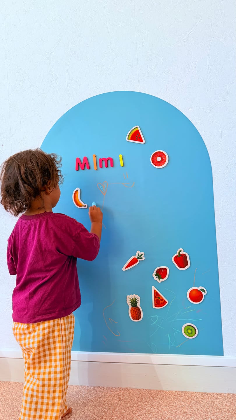 Customer photo review of Magnetic Wall Board