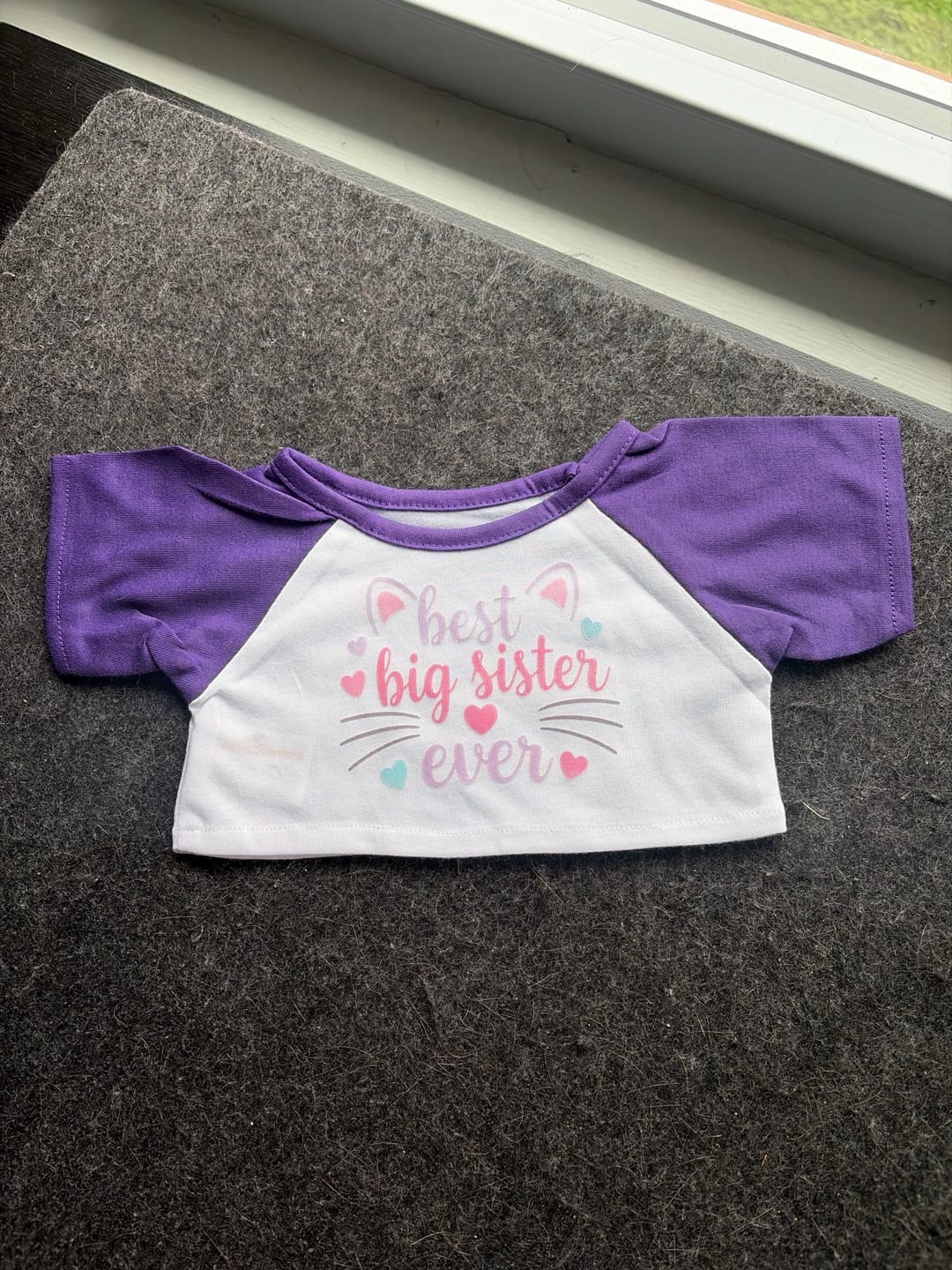 Customer photo review of Custom Plushie T-Shirt | Fits 14-16 Inch Stuffed Animals