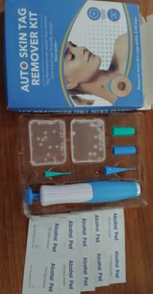 Customer photo review of Removedor de verrugas sin dolor