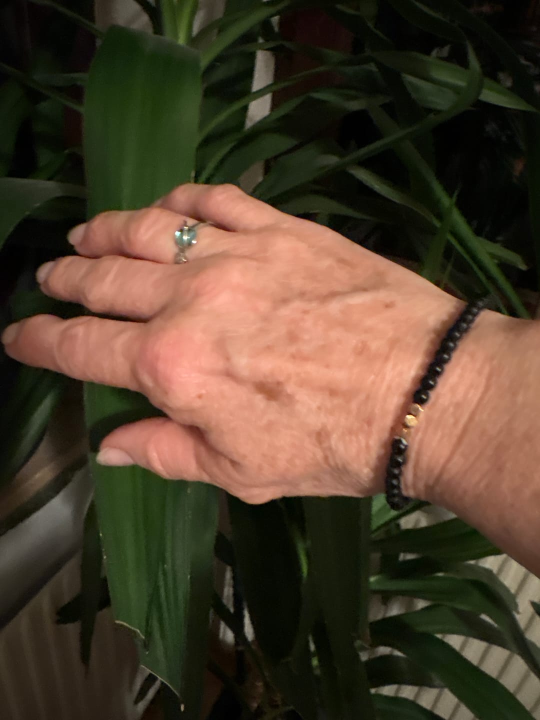Customer photo review of Obsidian Armband