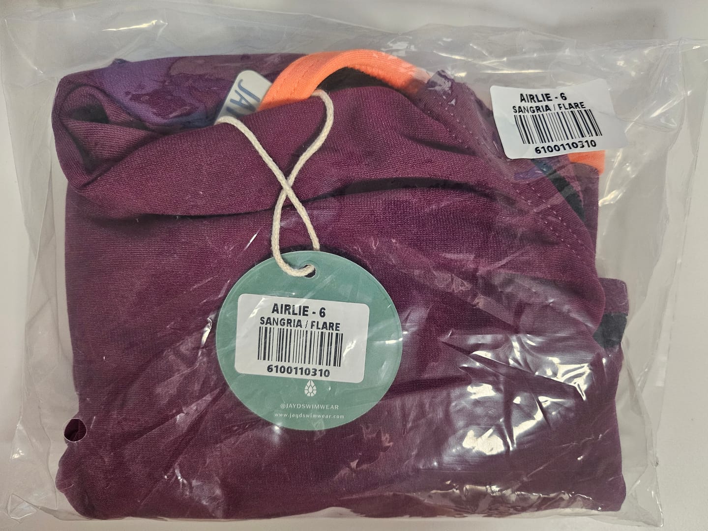 Customer photo review of AIRLIE ONE PIECE - Sangria|Flare
