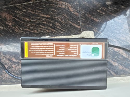 Customer photo review of Ampere Magnus & Zeal Charger – 66.8V 7.5A OEM Lithium Charger (XLR 3-Pin)