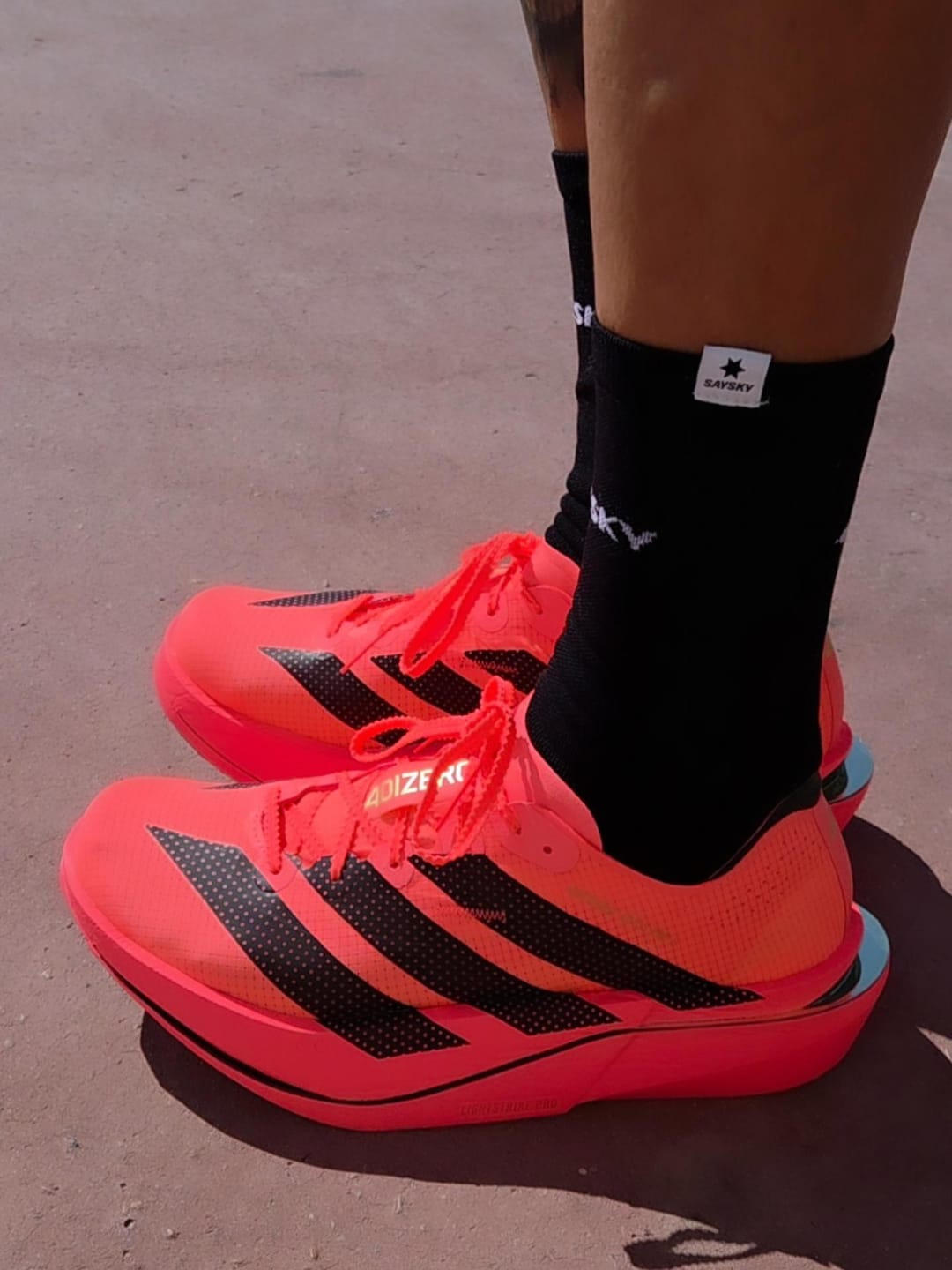 Customer photo review of Adidas Adizero Adios Pro 5