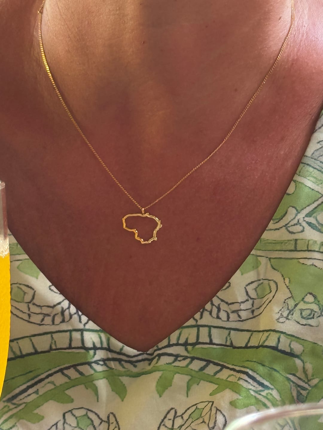 Customer photo review of Paauksuotas Sidabrinis pakabukas "Lietuva"