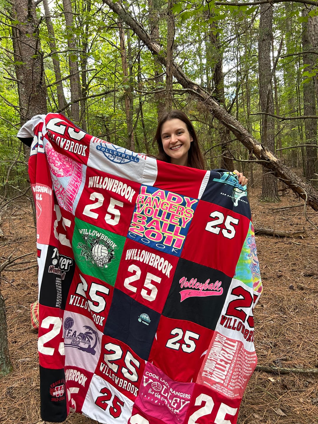 Customer photo review of Project Repat T-Shirt Quilt