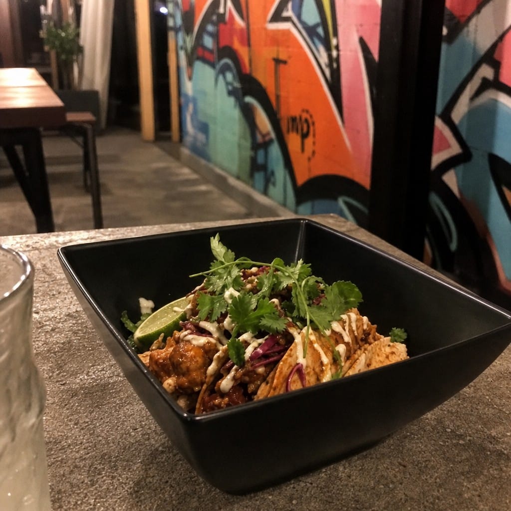 Customer photo review of Curved Bowl 11 inch Black Melamine for Table Settings