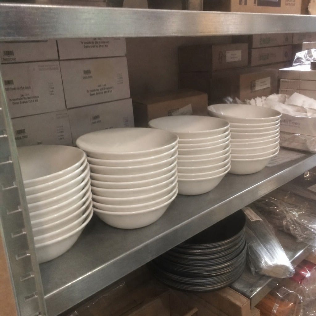 Customer photo review of Oatmeal Bowls 150mm Porcelain for Catering Industry (Pack of 24)