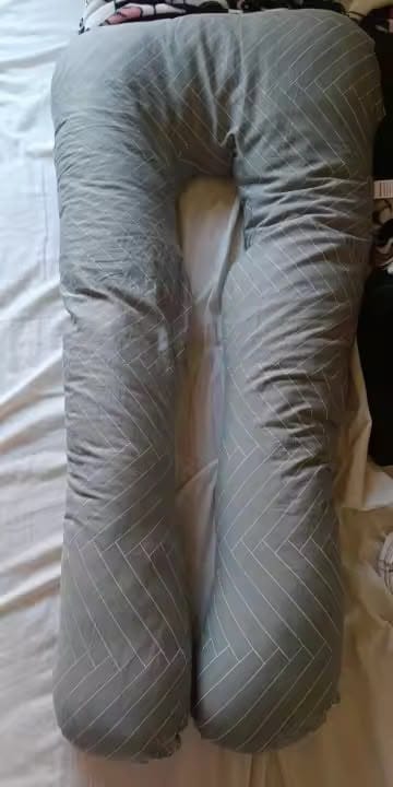 Customer photo review of כרית הריון והנקה