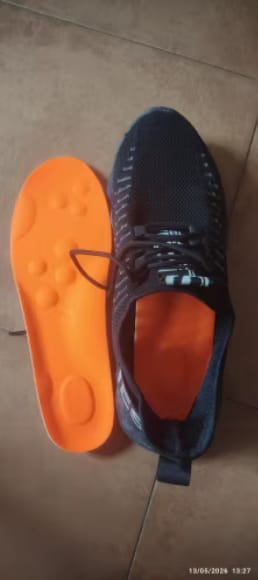 Customer photo review of Plantilla Ortopédica  de alta amortiguación