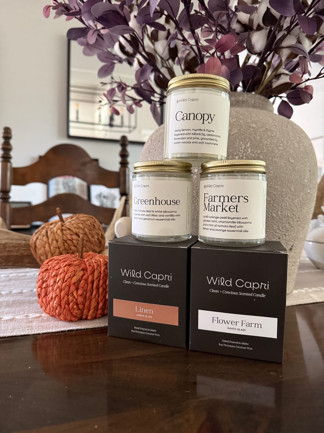 Customer photo review of Linen Candle