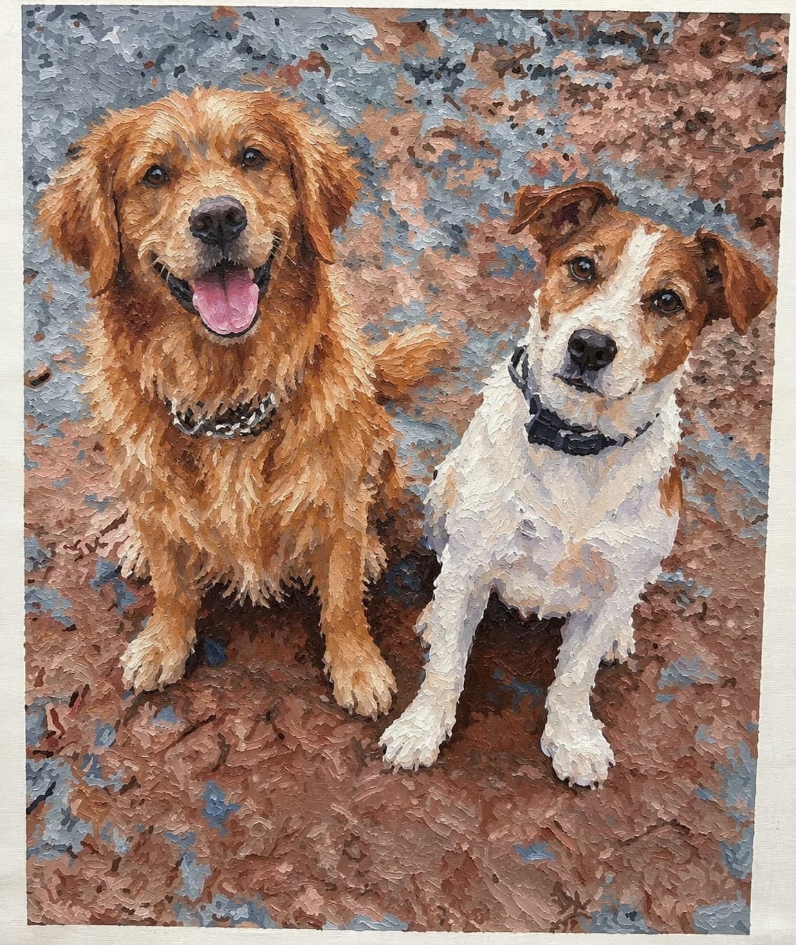 Customer photo review of Custom Paint by Numbers Kit - Turn Your Photo Into Hand-Painted Art