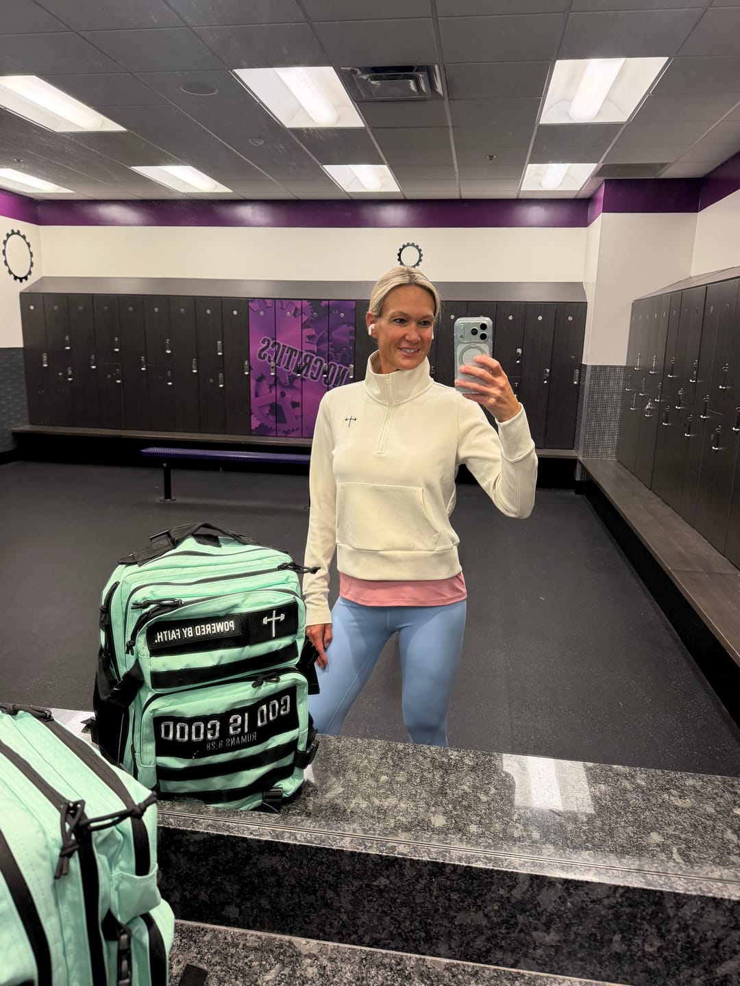 Customer photo review of Women's Vital 1/4 Zip